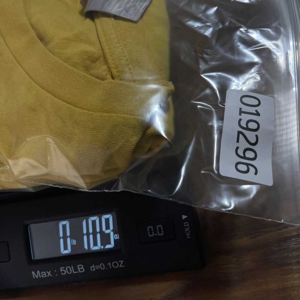 VINTAGE Nike Shirt Mens Large Yellow Just Do It Logo Brushstroke Y2K Grey Tag‎ - Picture 13 of 13